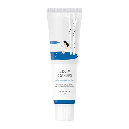 Round Lab Birkenwasser Feuchtigkeitsspendende Sonnencreme SPF50+ 50 ml