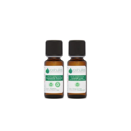Voshuiles Mon Petit Kit Difusión Relajación Aceite Esencial 2x10ml