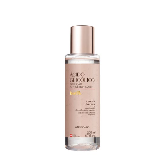 O Boticário Botik Ácido Glicólico Solução Desincrustante 200ml