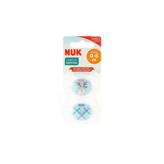 Nuk Limited Edition Silicona 6-18 M 2uds