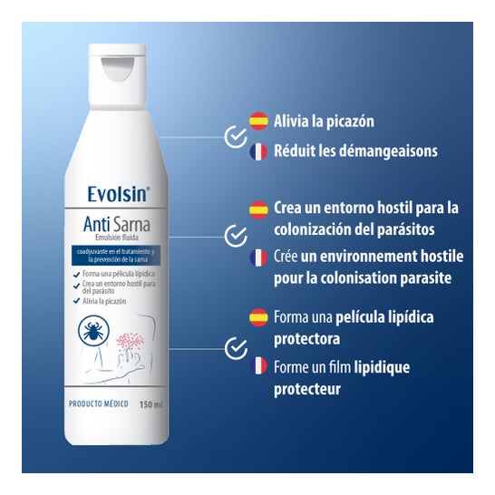 Evolsin Anti Sarna Emulsión Fluida 150ml