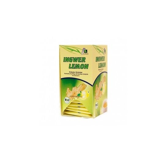 Evicro Ginger Lemon + Green Tea 20 Sachets