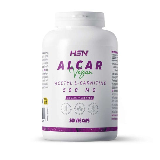 HSN Acetil L-Carnitina ALCAR 500mg 240vcaps