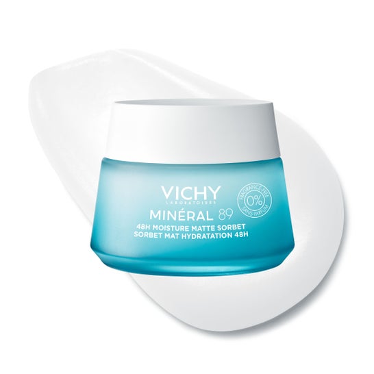 Vichy Minéral 89 Gel Sorbete Mate Hidratante 48h 50 ml