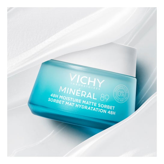 Vichy Minéral 89 Gel Sorbete Mate Hidratante 48h 50 ml
