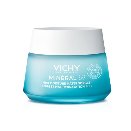 Vichy Minéral 89 Gel Sorbete Mate Hidratante 48h 50ml