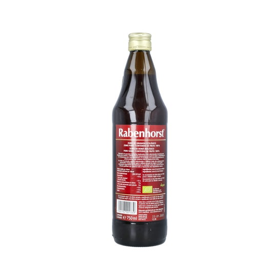 Rabenhorst Zumo Ecológico de Granada 750 ml