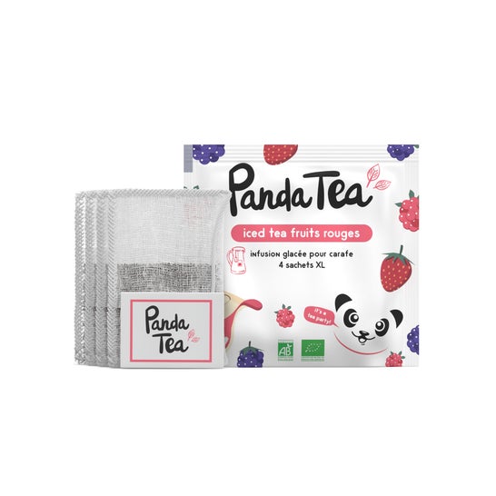 Panda Tea Iced Tea Frutos Rojos Bio XL 4 Sobres