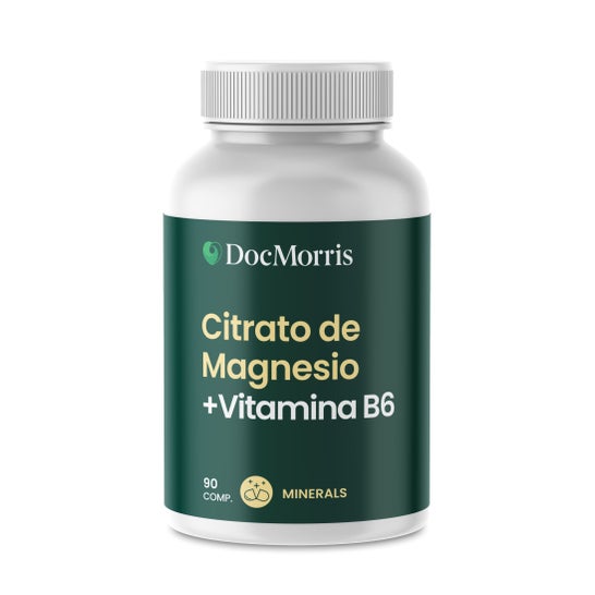 DocMorris Citrato de Magnesio + Vitamina B6 90comp