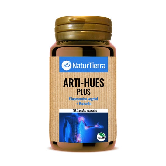 NaturTierra Arti-Hues Plus Glucosamina Vegetal + Boswelia 30caps