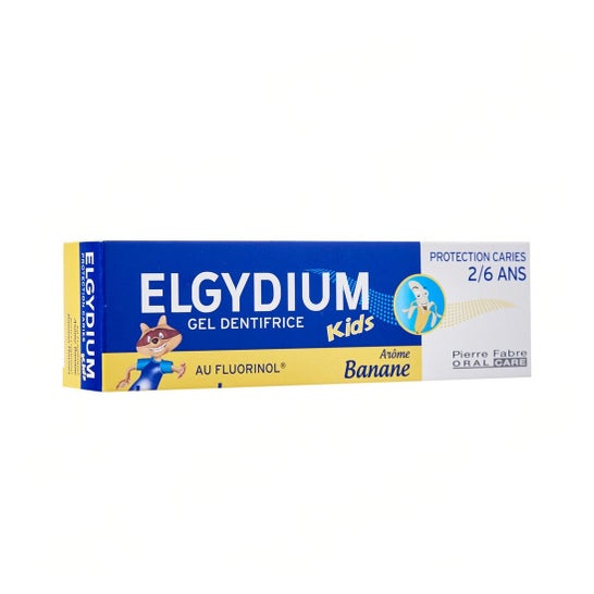 Elgydium Junior Gel Dentífrico Plátano 2-6 Años 50ml