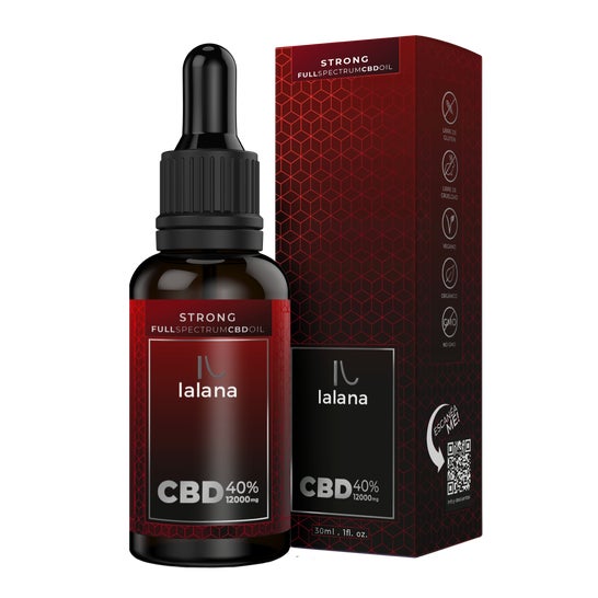 Lalana Cbd Oil Broad Spectrum Strong 40% 12000mg 30ml