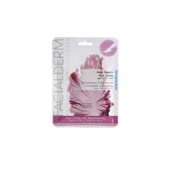 Facialderm Porphyra Tenera Máscara de Pies 2 udsx9 ml