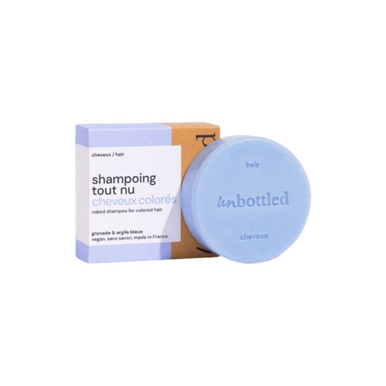 Unbottled Champú Sólido Tout Naked Cabello Teñido 75g