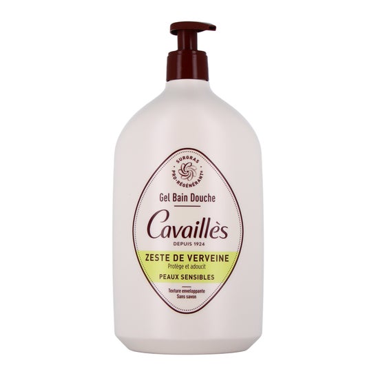 Cavaillès Gel Baño Ducha Zeste de Verveine Piel Sensible 1000 ml