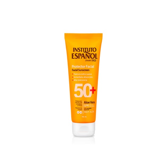Instituto Español Protector Solar Facial Aloe Vera Spf50+ 75ml
