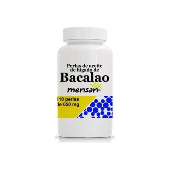 Mensan Aceite Hígado de Bacalao 650mg 110caps