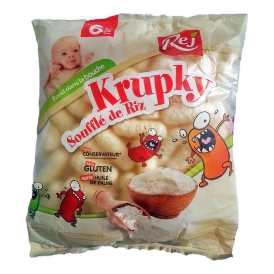 Krupky Soufflé de Riz Nature (dès 6 mois ) Krupky,  (Código PF )