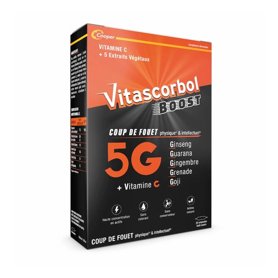 Cooper Vitascorbol Boost 5G 20 Ampollas