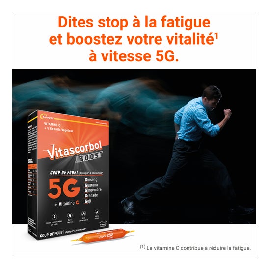 Cooper Vitascorbol Boost 5G 20 Ampollas