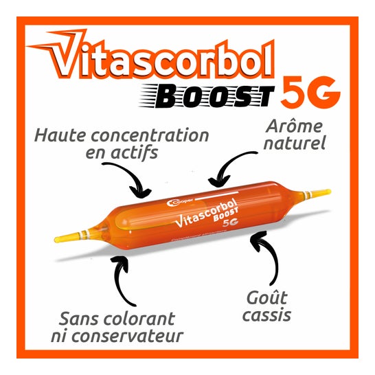 Cooper Vitascorbol Boost 5G 20 Ampollas