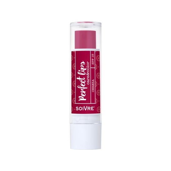 Soivre Protector Labial Perfect Lips Cereza SPF15 + 3 5 g