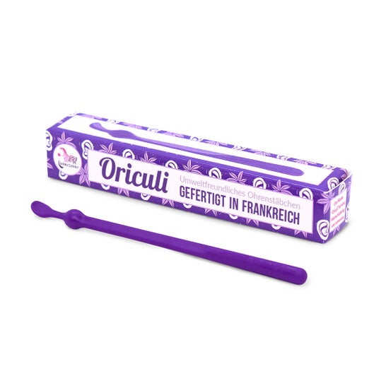 Lamazuna Oriculi Batoncillos Reutilizables Bioplastico Violeta 1ud