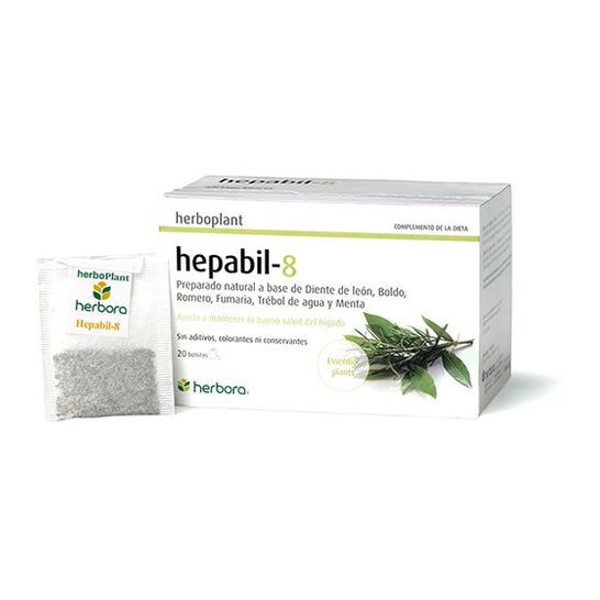Herboplant Hepabil-8 20 filtros