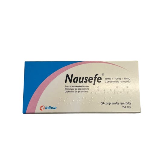 Inibsa Nausefe 10mg + 10mg + 10mg 60comp
