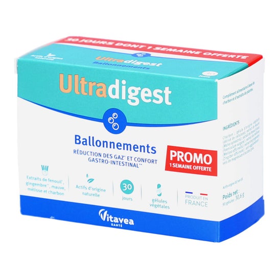 Vitavea Ultradigest Hinchazón 90 Perlas