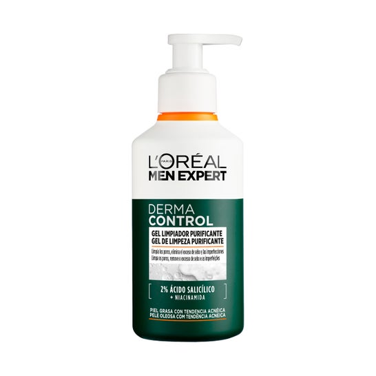 L'Oréal Men Expert Derma Control Gel Limpiador Purificante 260ml