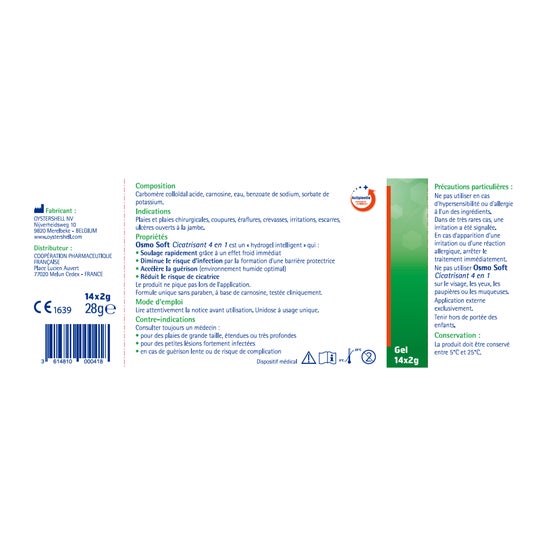 OsmoSoft Gel Cicatrizante 14x2 unidosis