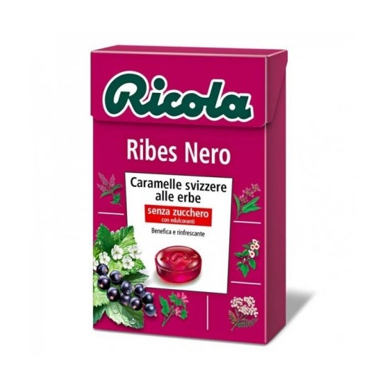 Ricola Caramelle Balsamiche Ribes Nero 50g