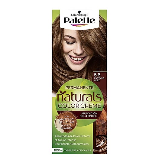 Schwarzkopf Palette Naturals Hair Color Kit  Walnut Brown | PromoFarma