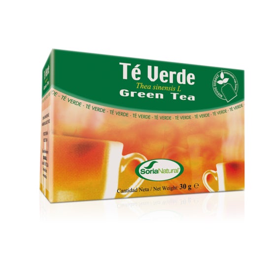 Soria Natural Té Verde Infusión 20 filtros