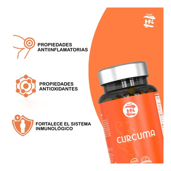 HN Pack Colageno Marino 120 caps + Curcuma 90 caps