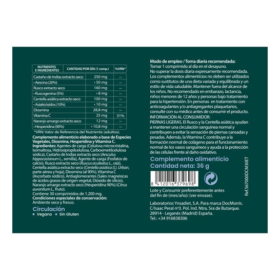 DocMorris Circulation 30comp (Expiry date under 6 months)