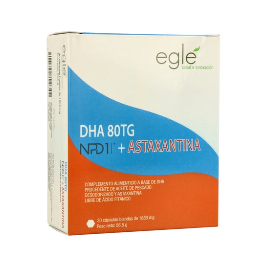 Eglé Npd1 Dha 80 Tg Astaxantina 30 Perlas