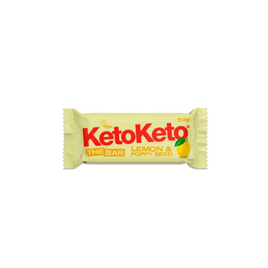 Keto Keto Lemon Poppy Seed Keto Bar 50g