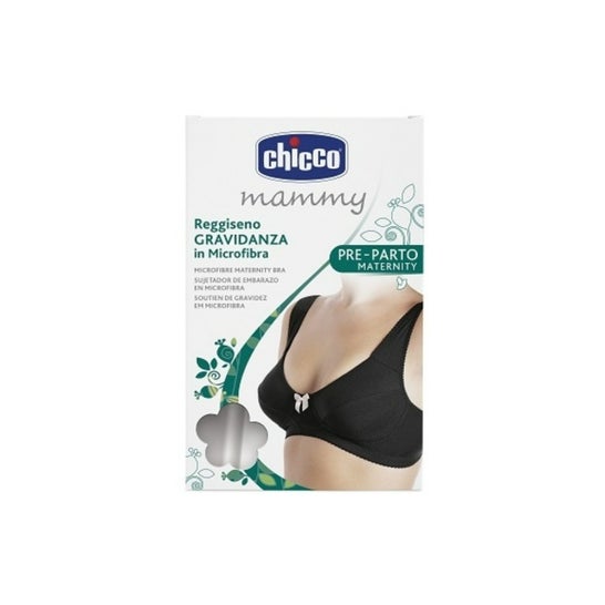 Chicco Mammy Sujetador de Embarazo Microfibra Negro 3 C 1 ud