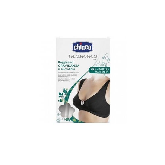 Chicco Mammy Sujetador de Embarazo Microfibra Negro 3 C 1 ud