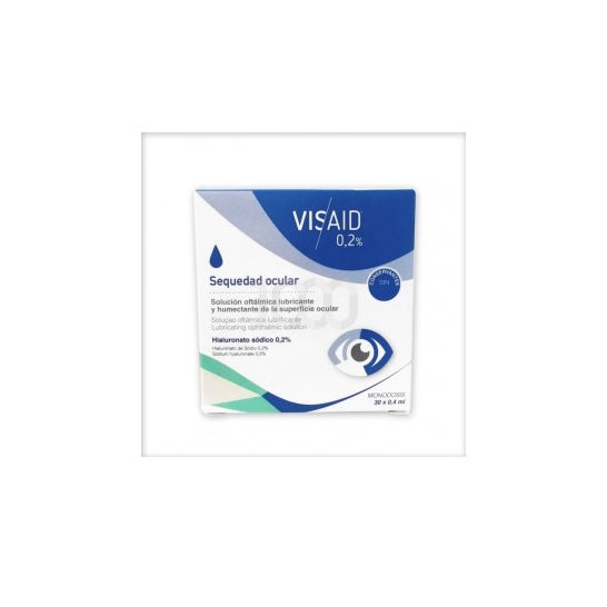 Visaid 0,2% gotas oculares estériles 0 4 ml x 30 uds
