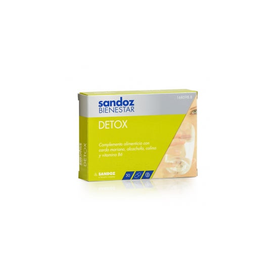 Sandoz Bienestar Detox 30cáps