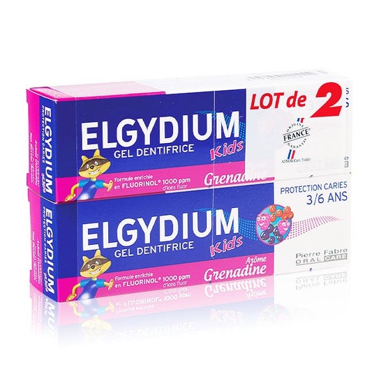 Elgydium Kids gel Dentífrico Frutos Silvestres 2 X50 ml
