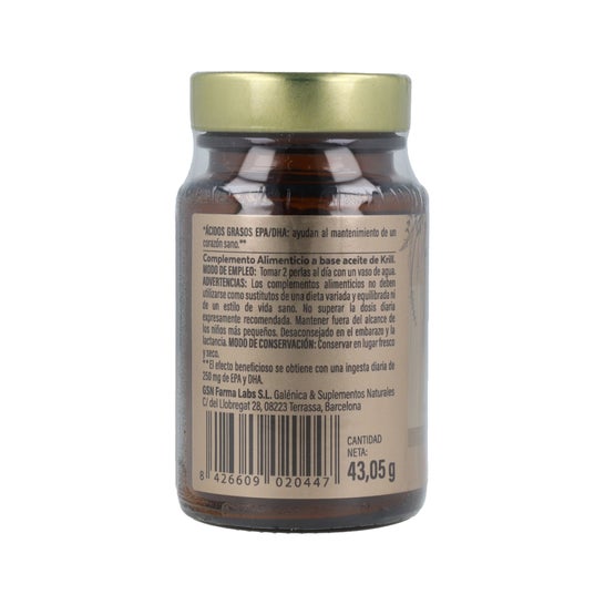 grsn Aceite De Krill Puro Antartico 60 Perlas
