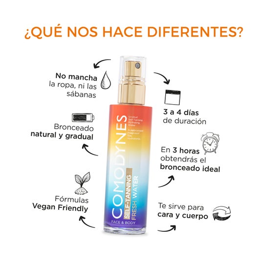 Comodynes Self-Tanning Fresh Water 2 X100 ml