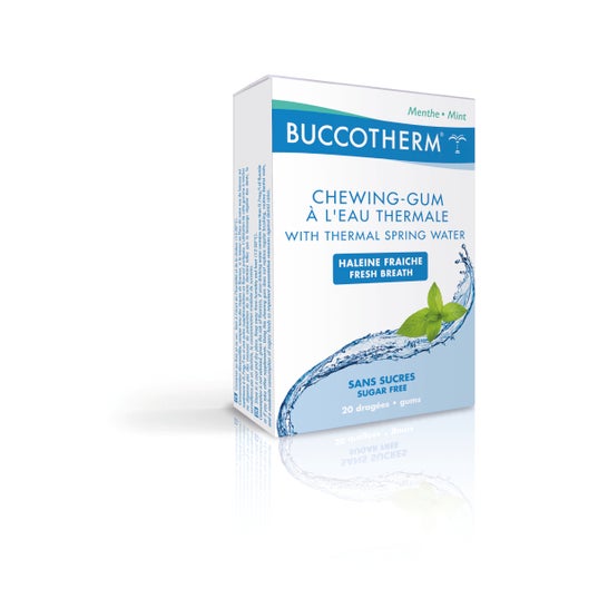 Buccotherm ChewingGum à l'Eau Thermale 20 dragées