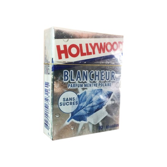 Hollywood ChewingGum Blancura Polar Menta 14g