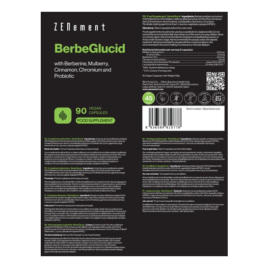 Zenement BerbeGlucid 90 vcaps
