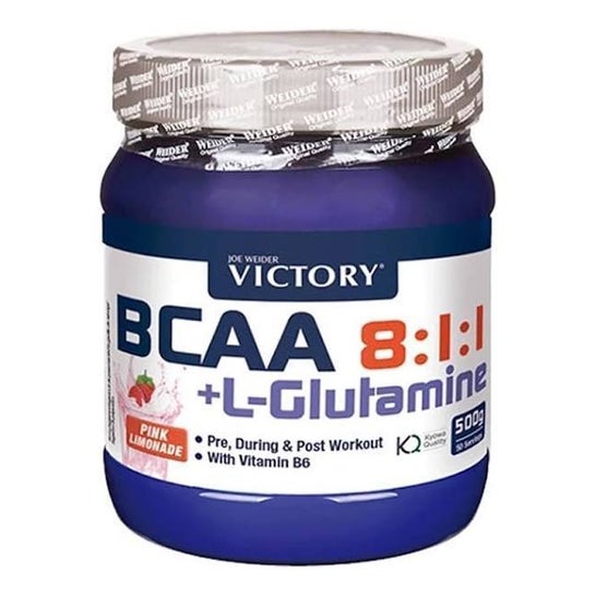 Victory Amino Acids Bcaa 8:1:1 + Glutamine Orange 500 G